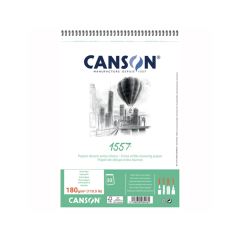 Block Canson 1557 Drawing A5 180 grs anillado 30 hojas