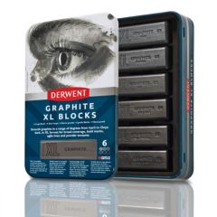Set grafito acuarelable Derwent x 6 barras grises