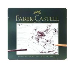 Set pitt Monochrome de grafitos Faber Castell x 24 uni.