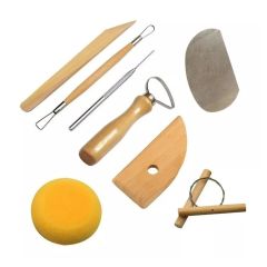 Set de Herramientas para cerámica y alfarería x 8 piezas Ad