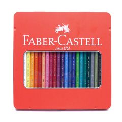 Set de lápices Faber Castell ecolapiz lata x 24 con ventana