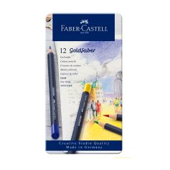 Set de lápices Faber Castell goldfaber polychromos 12 uni.