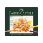 Lata lápices Faber Castell polychromos x 24