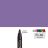 Marcador Uni Posca 8 mm pc-8k violeta metalico