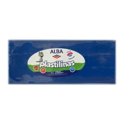 Plastilina Alba azul x 250gr