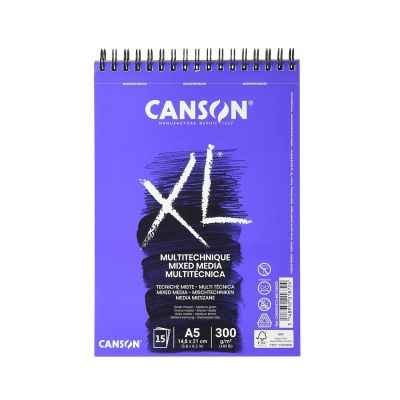 Block Canson XL Mix Media A5 300g 15 hojas