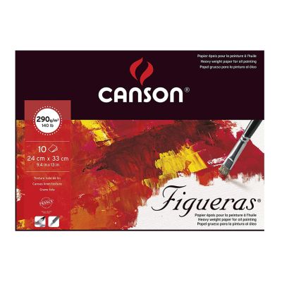Block Canson figueras 290g 24x33 x 10h