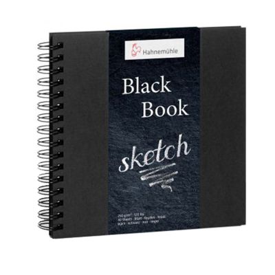 Block Hahnemuhle Black Book 23.5x23.5 250g 30 hojas