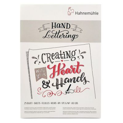 Block Hahnemuhle hand lettering A4 170g 25 hojas