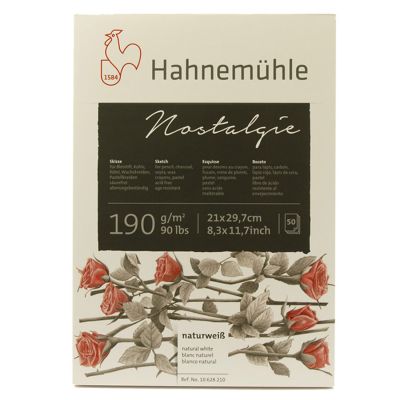 Block Hahnemuhle Nostalgie A4 190g 50 hojas