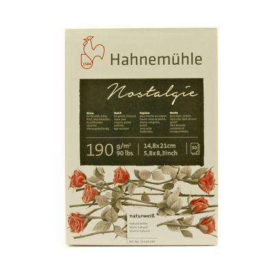Block Hahnemuhle Nostalgie A5 190g 50 hojas
