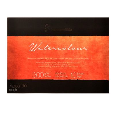 Block Hahnemuhle Watercolour grano grueso 30x40 300g 10 hojas