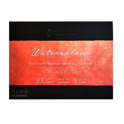 Block Hahnemuhle Watercolour grano satinado 24x32 300g 10 hojas