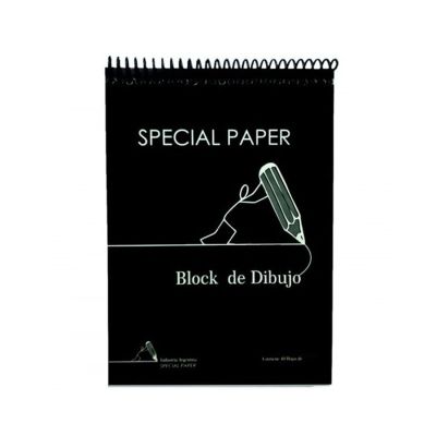Block Special Paper A4 210grs x40 hojas anillado