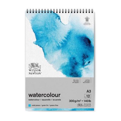 Block Winsor & Newton watercolour A3 300grs 25 % cotton