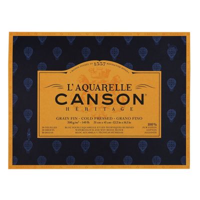 Block Canson Heritage 300g 36x51 g.f.20 Hojas
