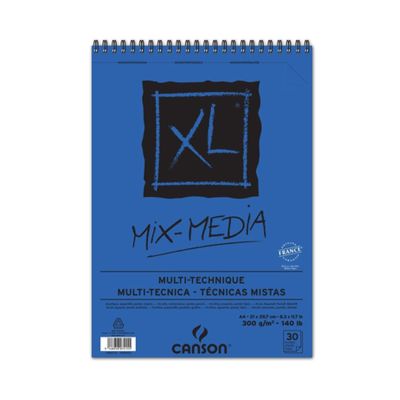 Block Canson XL Mix Media A3 x 30 hojas espiralado 300grs