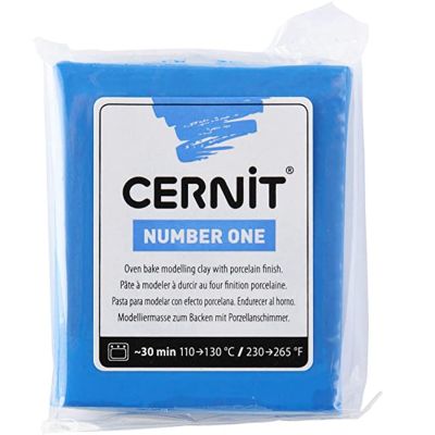 Arcilla polimerica Cernit x 56grs azul real (265)