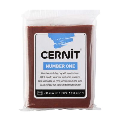 Arcilla polimerica Cernit x 56grs marron (800)