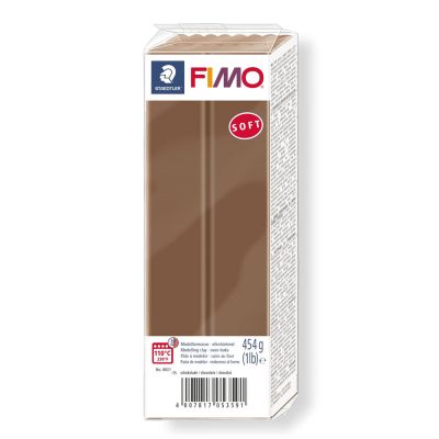 Fimo soft 350g chocolate (75)