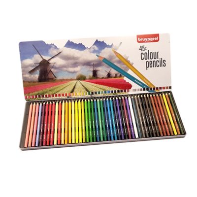 Lata de lápices Bruynzeel x 45 colores
