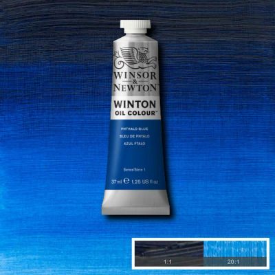 Oleo Winton x37cc azul ftalo (516)