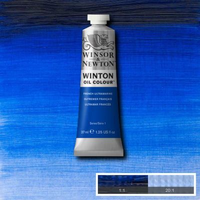 Oleo Winton x37cc azul ultramar frances (263)