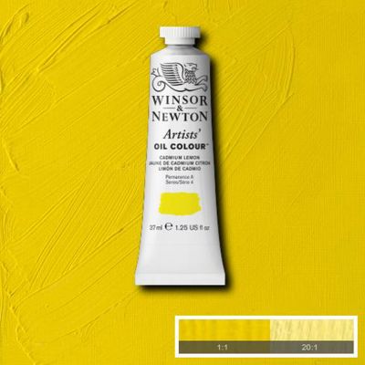 Oleo Winsor & Newton profesional x37cc amarillo cadmio limon (086)