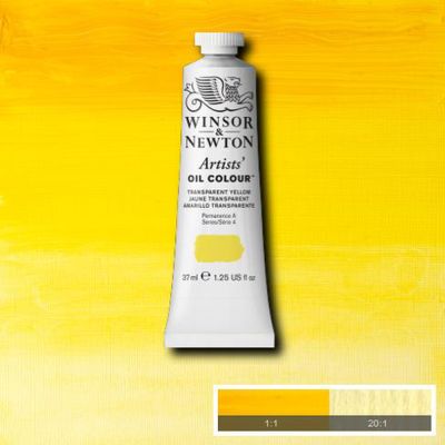 Oleo Winsor & Newton profesional x37cc amarillo transparente (653)