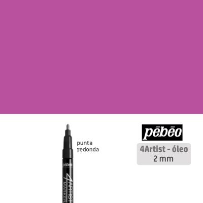 Marcador de oleo Pebeo 4artist 2mm rosa (37)