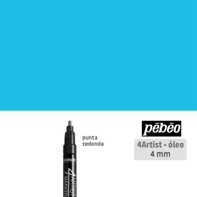 Marcador de oleo Pebeo 4artist 4mm azul claro (33)
