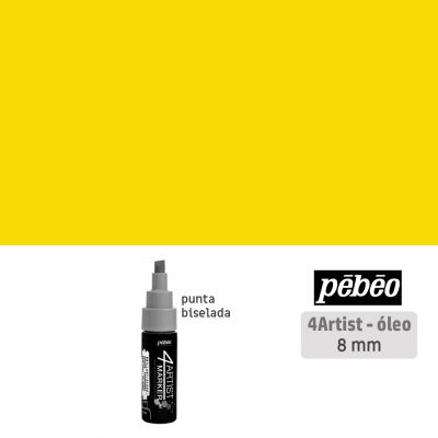 Marcador de oleo Pebeo 4artist 8mm amarillo (02)