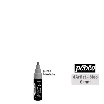 Marcador de oleo Pebeo 4artist 8mm Blanco (25)