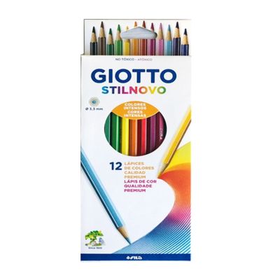 Set de lápices Giotto stilnovo x12 colores