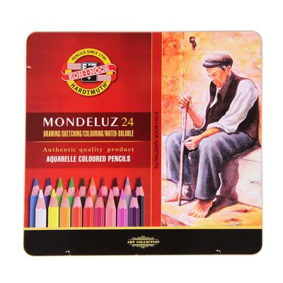 Set de lápices acuarelables Koh-I-Noor Mondeluz x24