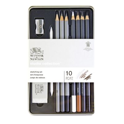 Set de lápices para Boceto Winsor & Newton (lata) x 10 Unidades