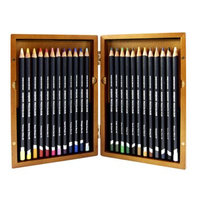 Set de lápices Derwent procolour (c/madera) x24