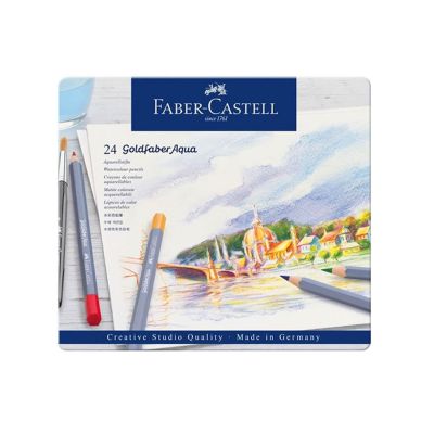 Set de lápices Faber Castell goldfaber aqua x24 Unidaes