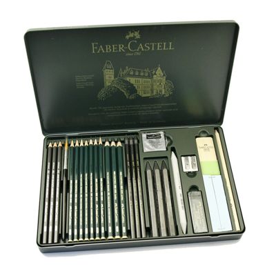 Set de lápices Faber Castell pitt grafito x26 elementos