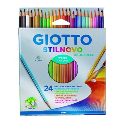 Set de lápices Giotto stilnovo acquarell x24 colores