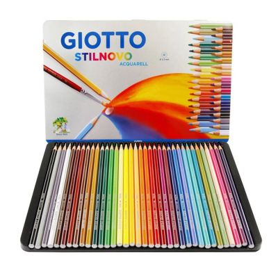 Set de lápices Giotto stilnovo acquarell x36 colores lata