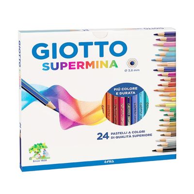 Set de lápices Giotto supermina x 24 Unidades