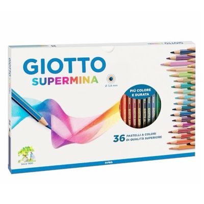 Set de lápices Giotto supermina x 36 unidades