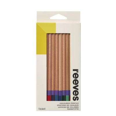 Set lápices Reeves x 12 colores permanentes