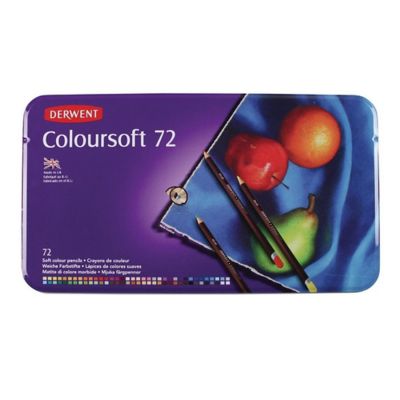 Set de lápices Coloursoft Derwent x 72 madera
