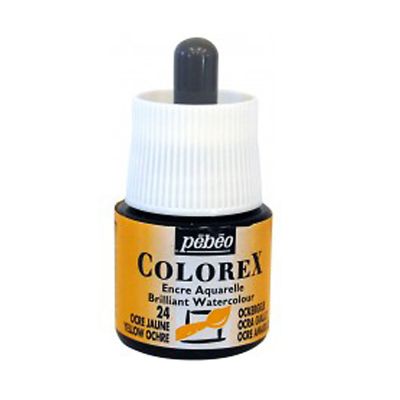 Tinta Pebeo colorex 45ml ocre amarillo (24)
