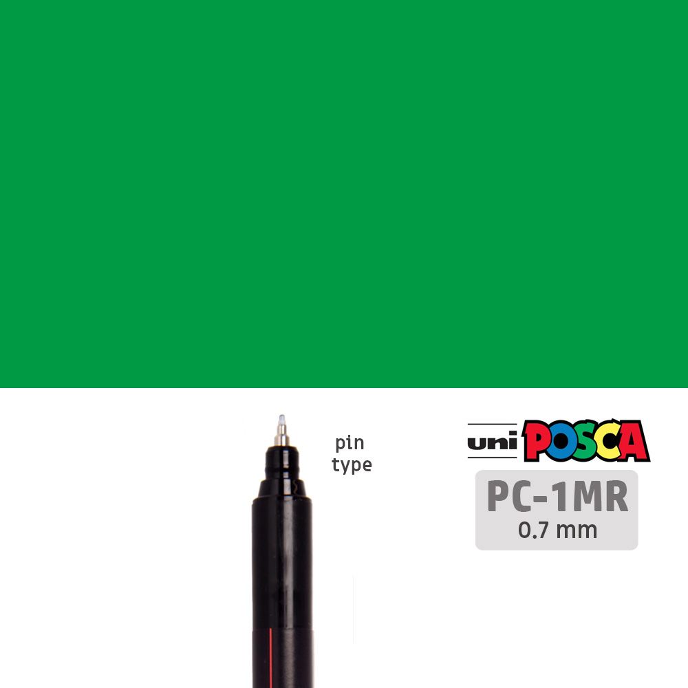 Artística Rubens Comprá marcador uni posca pc-1mr verde