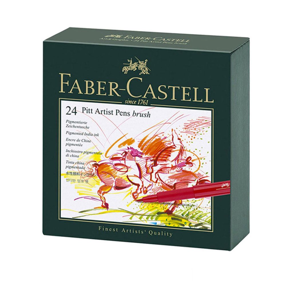Juegos de rotuladores para artistas PITT de Faber-Castell